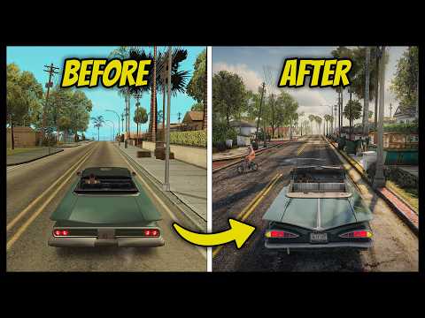 I Remastered GTA San Andreas With 50 Mods