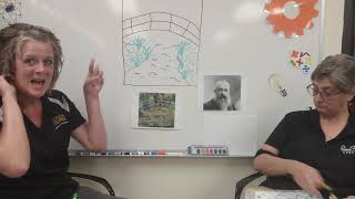 Wednesday DIRECTED DRAWING Full STEAM Ahead: ART Discovery Claude Monet