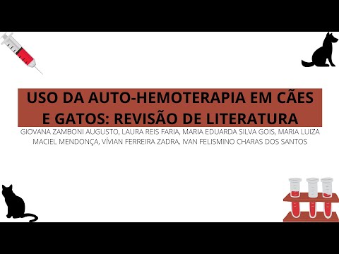 Uso da auto-hemoterapia em cães e gatos: revisão de literatura