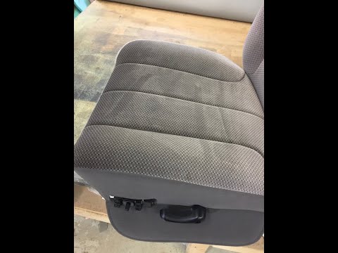 2002-2005 Dodge Ram Truck Drivers Seat Cover and Foam Installation