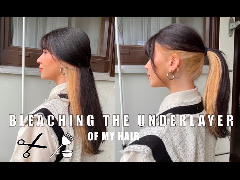 Underlayer Hair Color Blonde