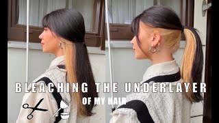 DIY Underlayer Bleach ✨  I Tried a New Hair Glow-Up at Home