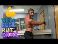 Physique update #1 post workout flexing - diet 3lbs of chicken