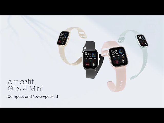 Amazfit GTS 4 Mini Smartwatch Rosa PcComponentes