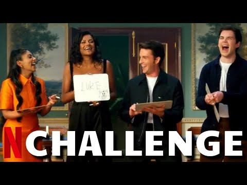 BRIDGERTON Season 2 Cast Plays The Family Ties Battle Challenge With Jonathan Bailey & Simone Ashley