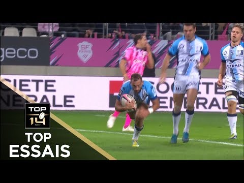 TOP Essais de la J08 – TOP 14 – Saison 2018-2019