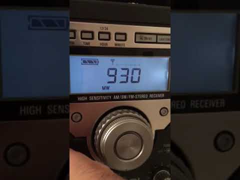 Seattle, Washington (Delridge) Daytime AM Bandscan - August 19, 2018