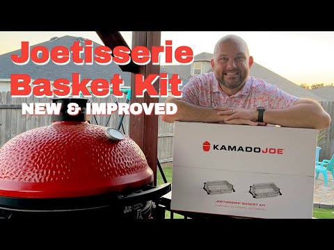 First Look | New & Improved Kamado Joe Joetisserie Basket Kit