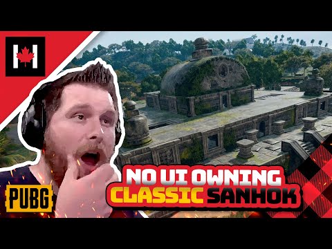 2018 CLASSIC SANHOK with NO UI - PUBG HARDCORE CHALLENGE Gameplay