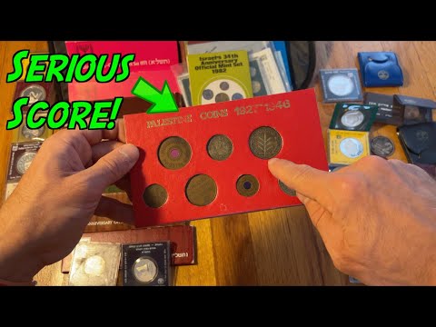 30+ Year-Old SUITCASE of SILVER COINS...from the Holy Land???