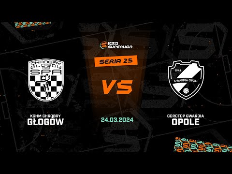 25. seria: KGHM Chrobry Głogów - Corotop Gwardia Opole  [SKRÓT]