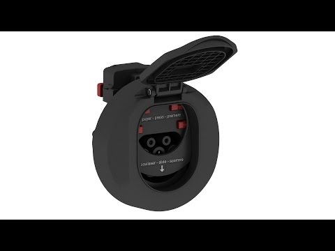 Typ 2S (T2S) Ladesteckdose IP54 mit Shutter by Bals