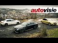 Autovisie TV: BMW M3 versus Mercedes-AMG C 63 S versus Alfa Romeo Giulia Q