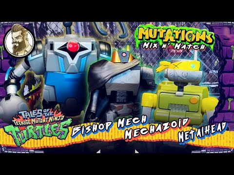 Ham-Man Reviews - Tales of the TMNT Mutations Mix n' Match - MetalHead, Bishop Mech & Mechazoid