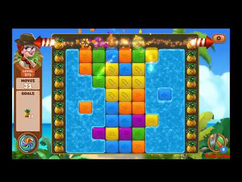 Lost Island Blast Adventure Level 371 NO BOOSTERS - A S GAMING