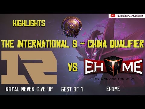 [Highlights] RNG vs EHOME - BO1 | The International 2019 | China Qualifier