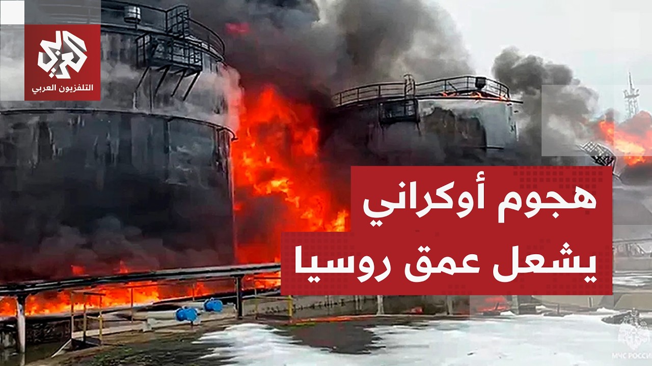 استهدف أكبر مصفاة نفط روسية.. أكبر هجوم أوكراني على موسكو منذ عامين