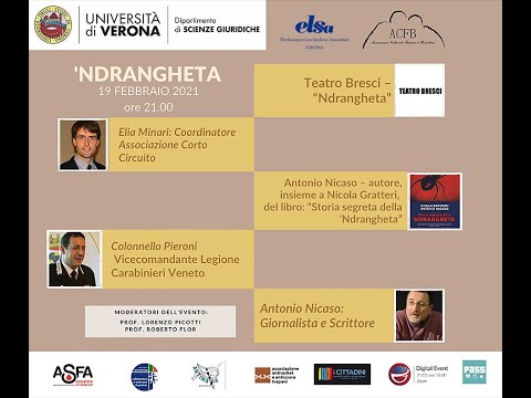 'NDRANGHETA - MAFIA IN NOVE ATTI