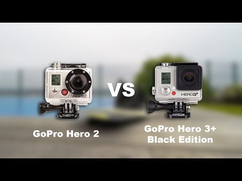 GoPro Hero 2 vs GoPro Hero 3+ Black Ed