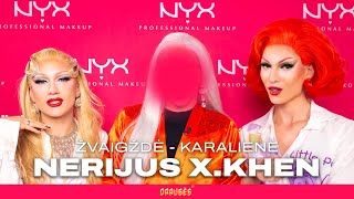 NERIJUS XKHEN TAPO DRAG KARALIENE | DRAMATIŠKA MAKIAŽO TRANSFORMACIJA IR AUDRINGAS POKALBIS 💄
