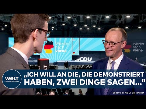 FRIEDRICH MERZ: Keine Zusammenarbeit mit der AfD! CDU-Chef reagiert auf bundesweite Massenproteste