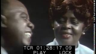 Louis and Lucille Armstrong - I&#39;m Confessin&#39; (That I Love You) - 1970