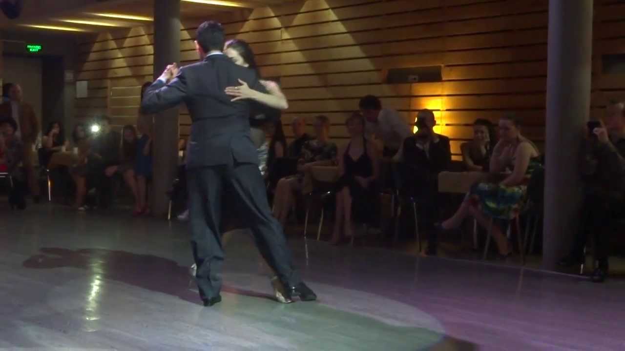 Alejandro Beron & Veronica Vasquez. First Moscow Tango Festival. 7.03.14 1/3