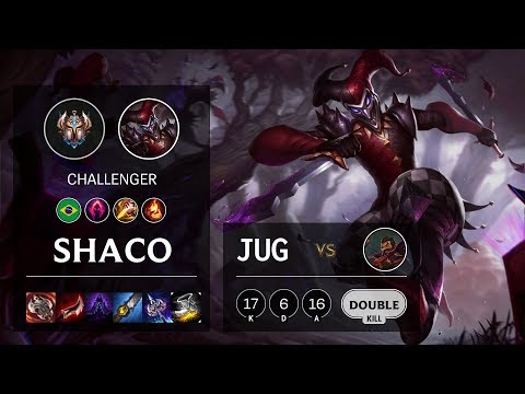 Shaco Jungle vs Graves - BR Challenger Patch 10.8