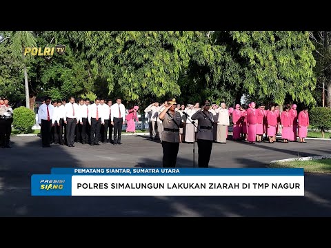 POLRES SIMALUNGUN ZIARAH KE TMP NAGUR PERINGATI HARI BHAYANGKARA KE-79