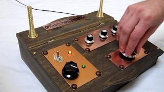 RC CIRCUIT BENT 'ELECTRO SOUND THERAPY' MACHINE ASYLUM SOUND GENERATOR SYNTHESISER