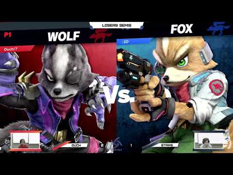 VORTEX Losers Top 8 - Ouch?! (Wolf) Vs Strike (Fox)
