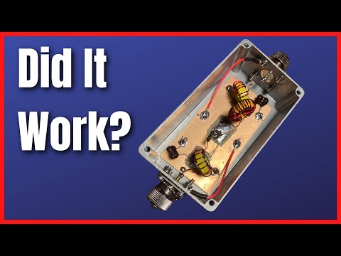 DIY 20 Meter Bandpass Filter for Ham Radio thumbnail