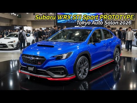 NEW Subaru WRX STI Sport unveiled - SOUND & World Premiere at Tokyo Auto Salon 2026