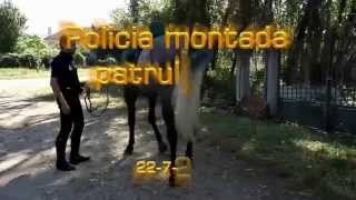 preview picture of video 'policia montada en Monforte'