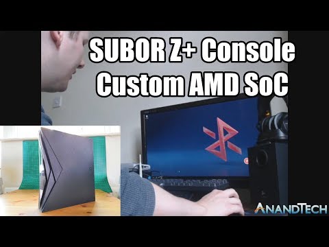 Subor Z+ Console Unboxing Test: Custom AMD SoC!