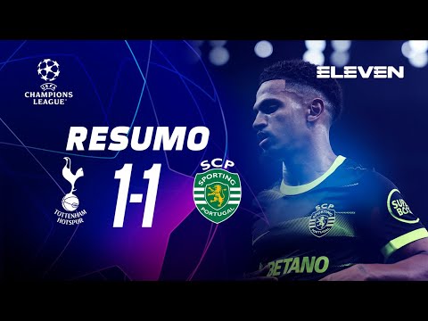 CHAMPIONS LEAGUE | Resumo do jogo: Tottenham 1-1 S...