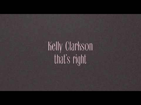 Videoclip de that’s right (feat. Sheila E) — Kelly Clarkson