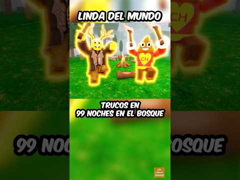 🔥 TRUCO NOCHES SEGURAS 🌙 99 Noches En El Bosque Roblox 🌲 #roblox #robloxshorts