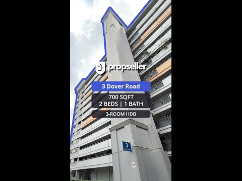 3 Dover Road, 3 Dover Road, 2 Bedrooms, 700 sqft, HDB Flat For Sale, by ADNIX LIU, 500136499 - PropertyGuru.com.sg