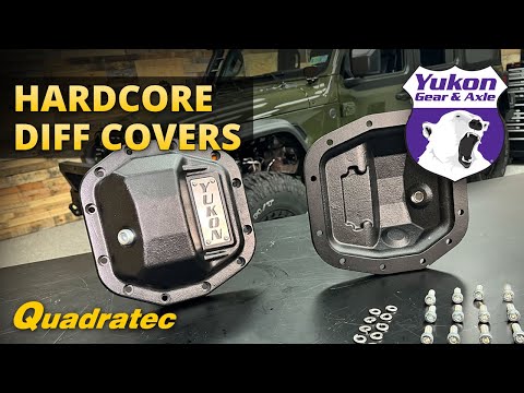 Yukon Gear & Axle Hardcore Differential Covers for Jeep Wrangler & Gladiator