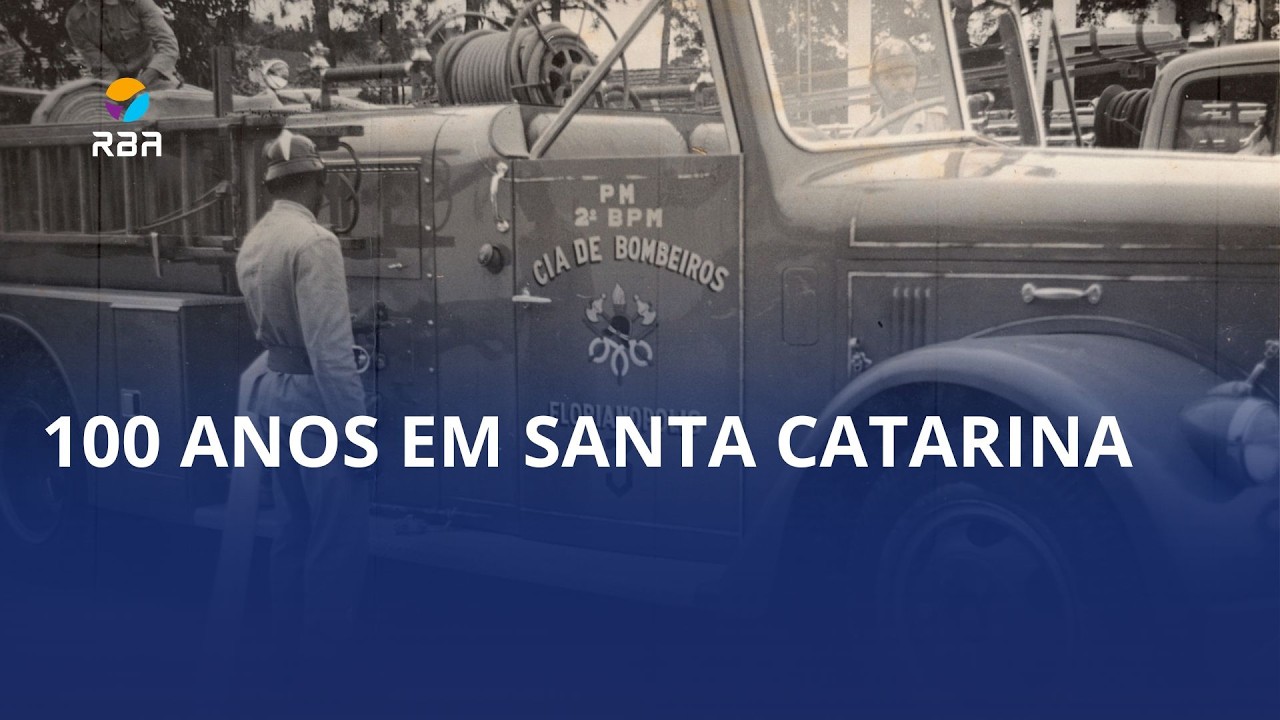 Bombeiros de SC celebram 100 anos em 2026