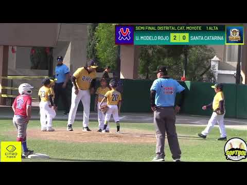 SEMIFINAL DISTRITAL MOYOTE UNIDAD MODELO VS SANTA CATARINA