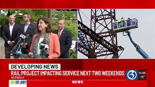 Rail project to impact train service this weekend