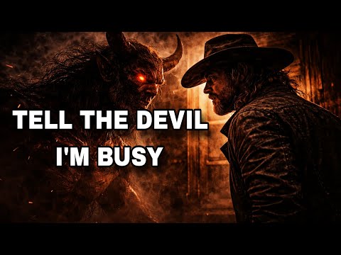 Tell The Devil I’m Busy  | Country Blues Ballad | Outlaw Blues Song