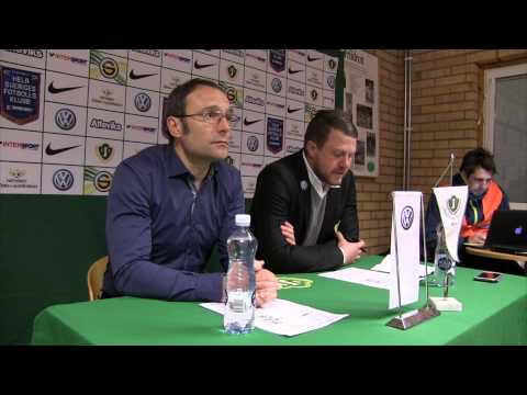 Presskonferens efter Jönköpings Södra IF - GAIS