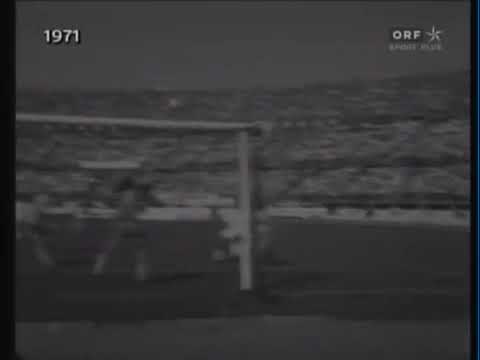 EURO-1972. Qualifiers. Group 6. Austria - Sweden - 1:0. Highlights.
