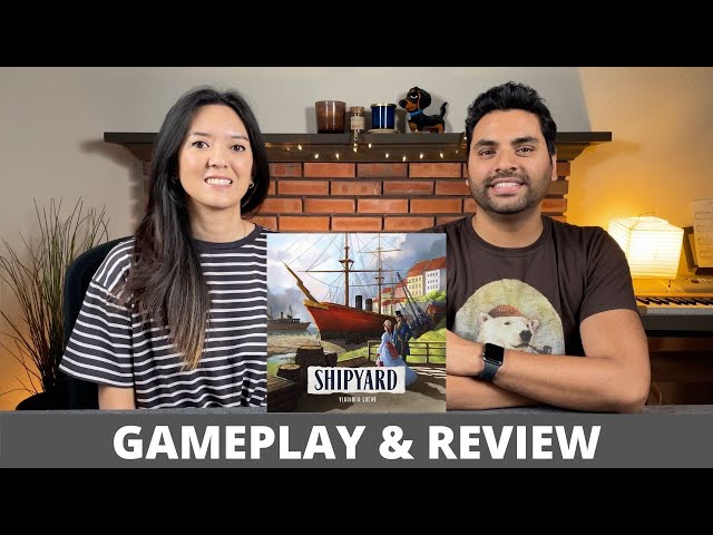 Vídeo relacionado con Rio Grande Games: Shipyard 2nd Edition - Strategy Board Game, 19th Century Shipbuilding, Economic & Worker Placement, Age 14+, 1-4 Players, 90-120 Min