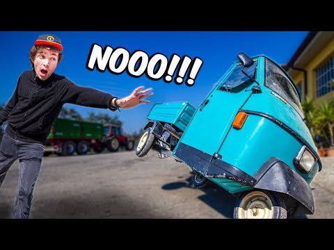 NON FARLO CON UN APE CAR 50! 😨