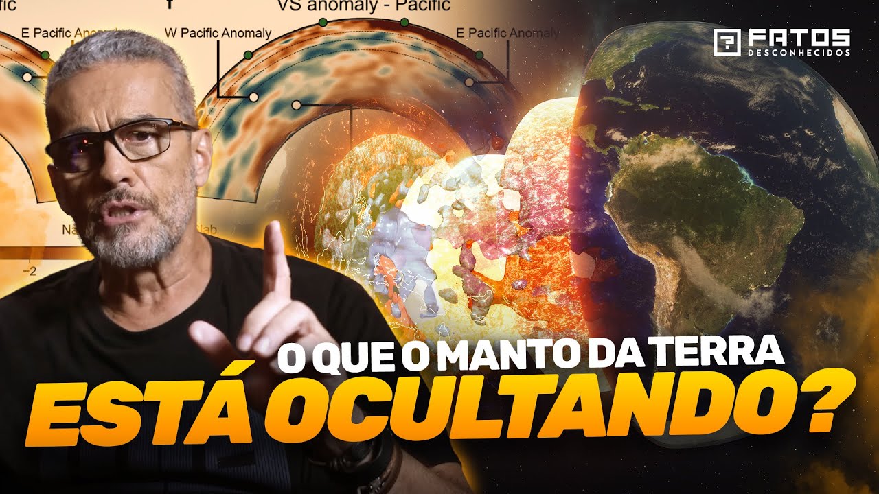 Estruturas que não deveriam existir foram encontradas dentro do manto da Terra!