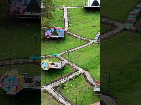 Restaurante Entre Flores, Chinácota, Norte de Santander. Colombia - Grabado con DJI FLIP.